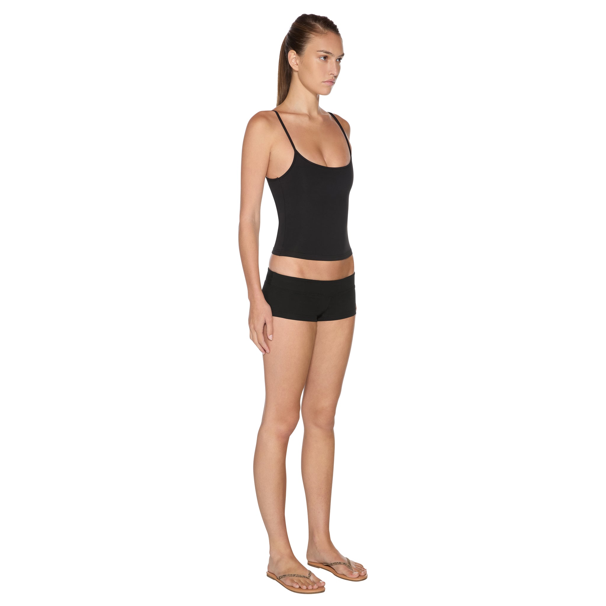 Black Micro Shorts