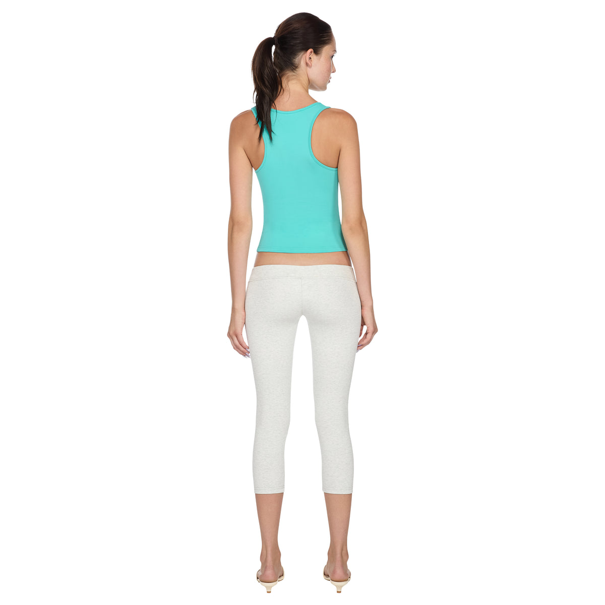 Teal Racer Tank Top
