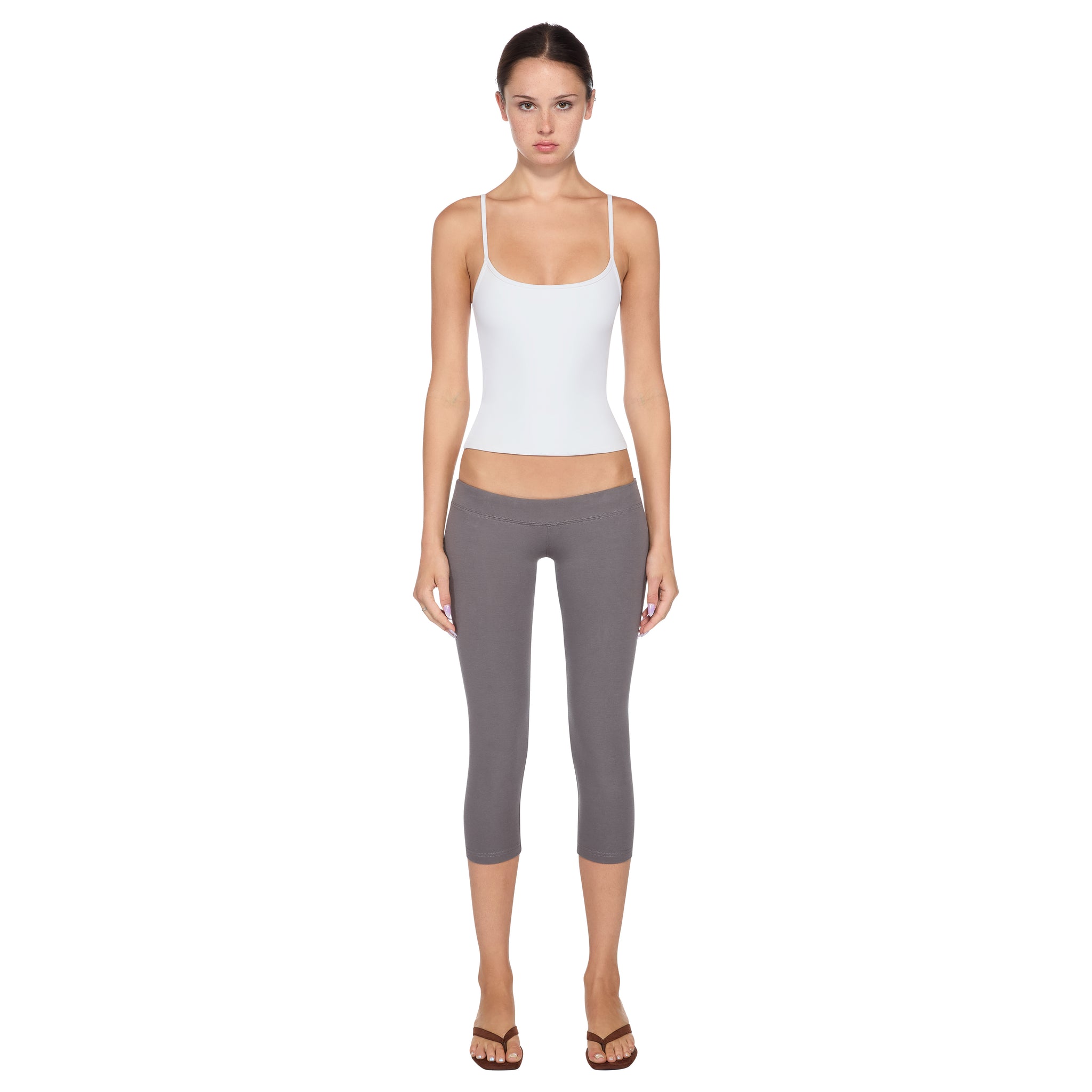 Dark Gray Capris
