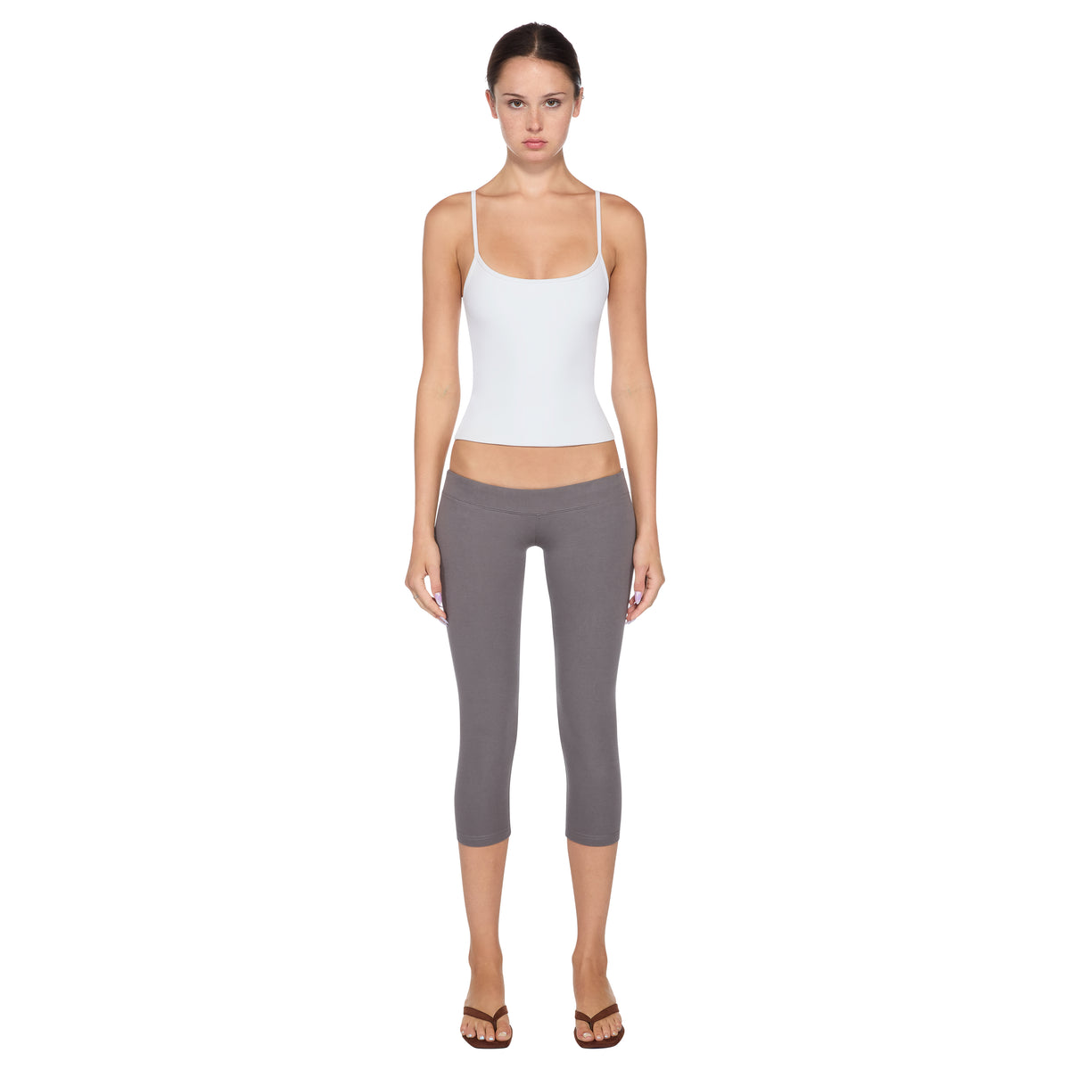 Dark Gray Capris