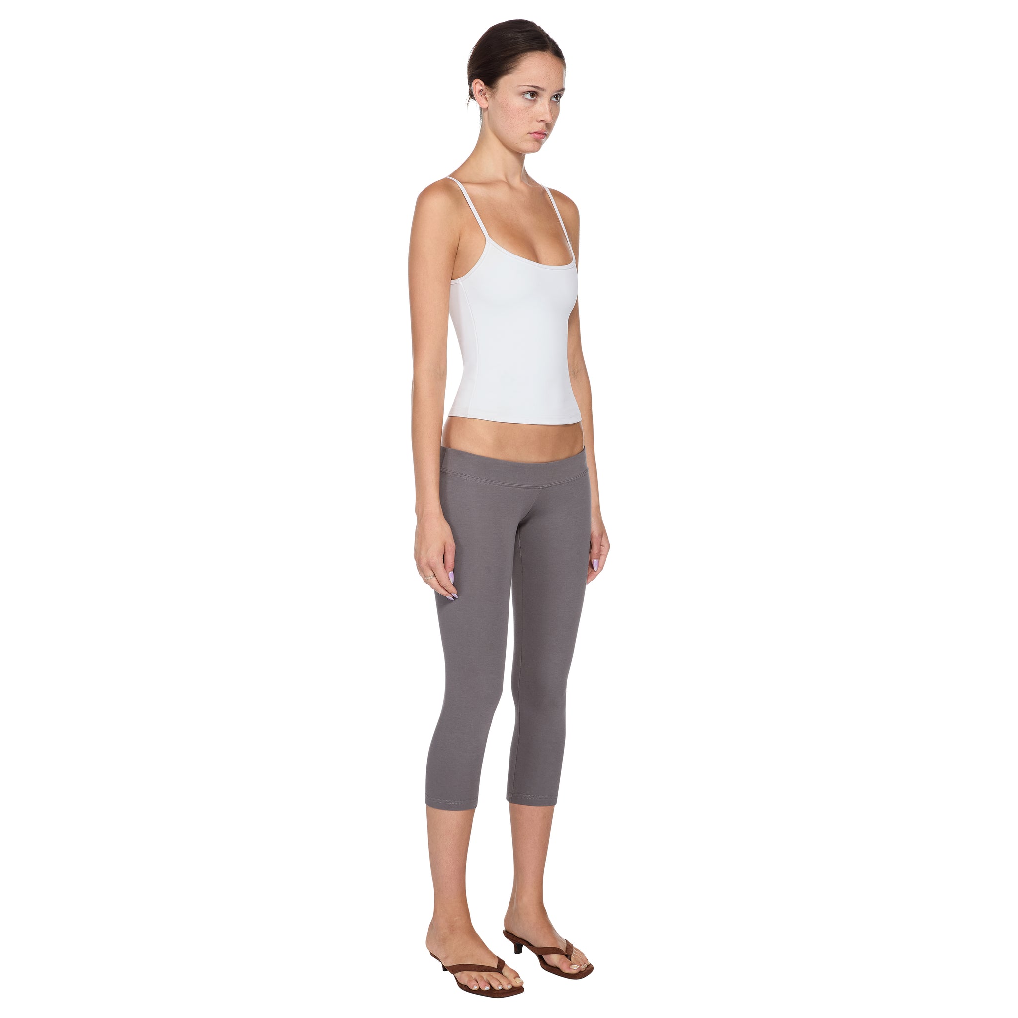 Dark Gray Capris