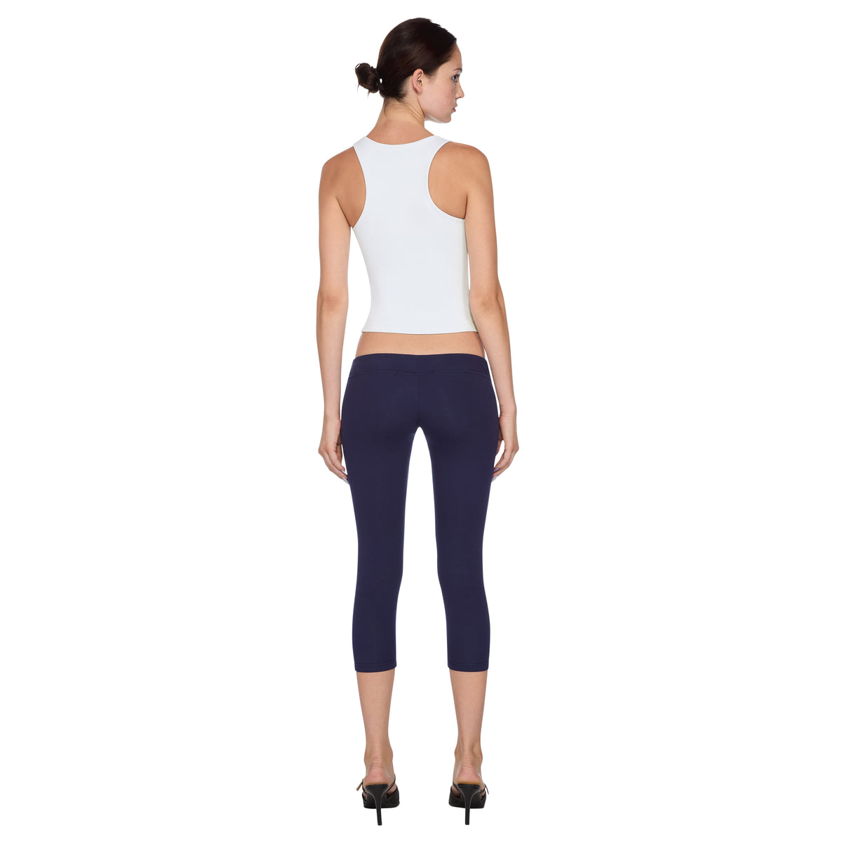 Navy Capris
