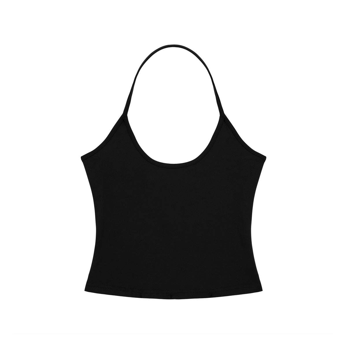 Black Halter Top