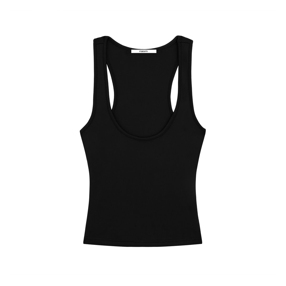 Black Racer Tank Top