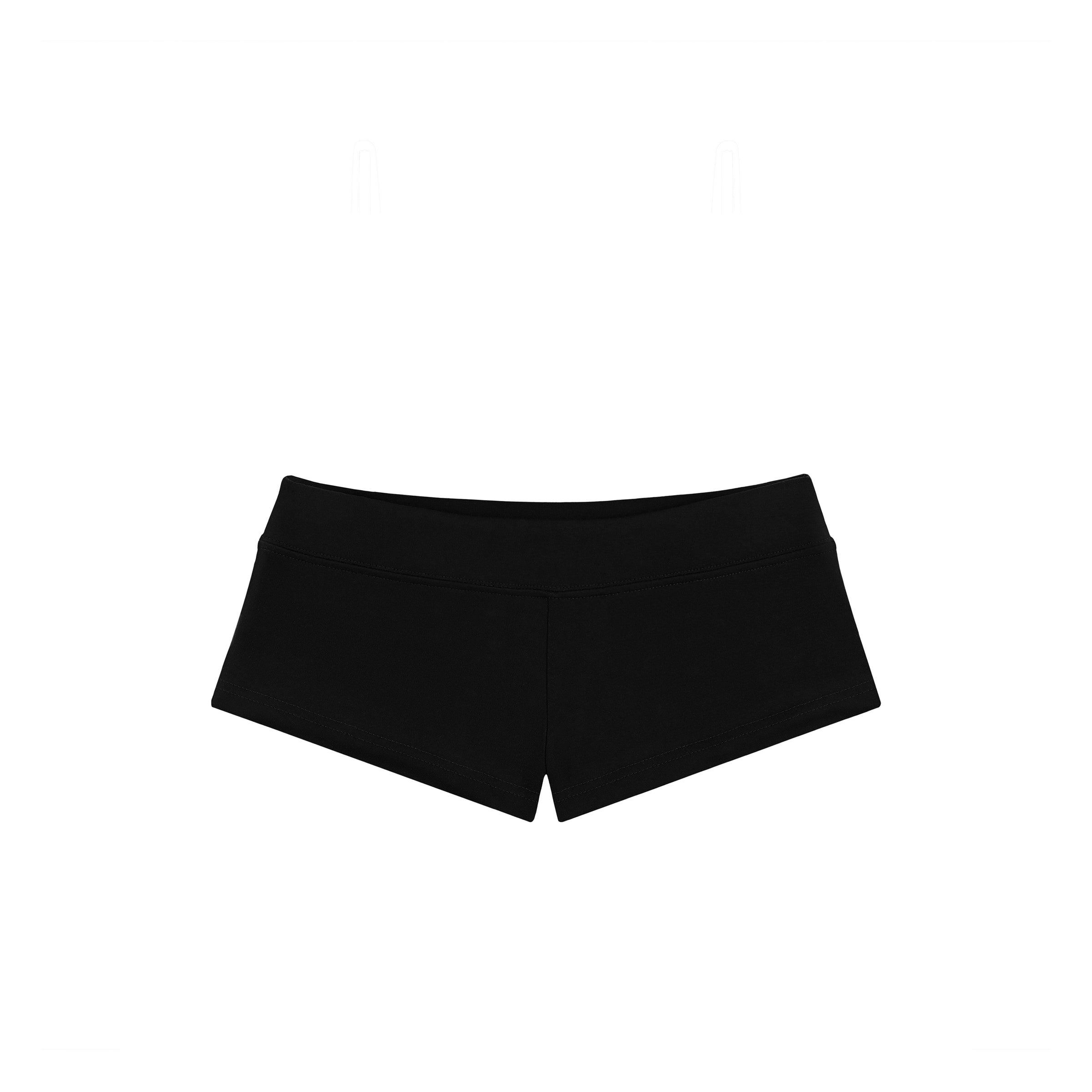 Black Micro Shorts
