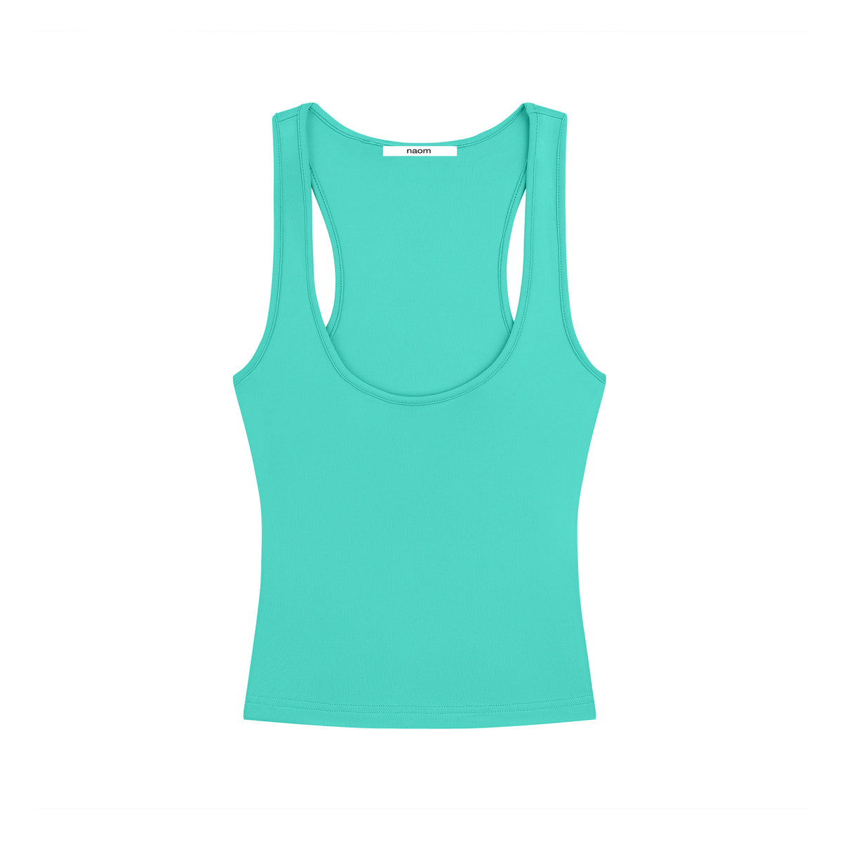 Teal Racer Tank Top